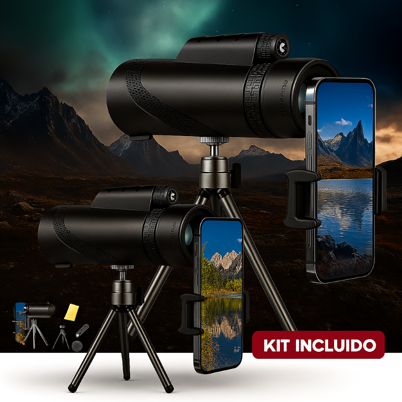 Telescopio Portátil con Visión Nocturna - Nebullux™