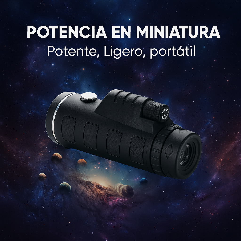Telescopio Portátil con Visión Nocturna - Nebullux™