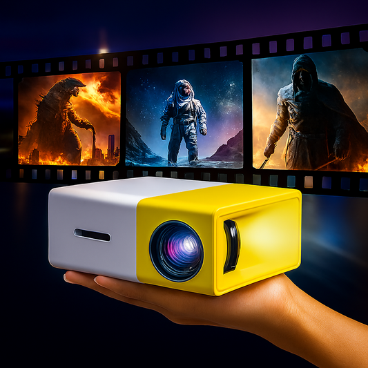 Mini Proyector Potátil 1080p - CinePocket™