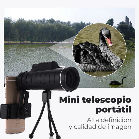 Telescopio Portátil con Visión Nocturna - Nebullux™