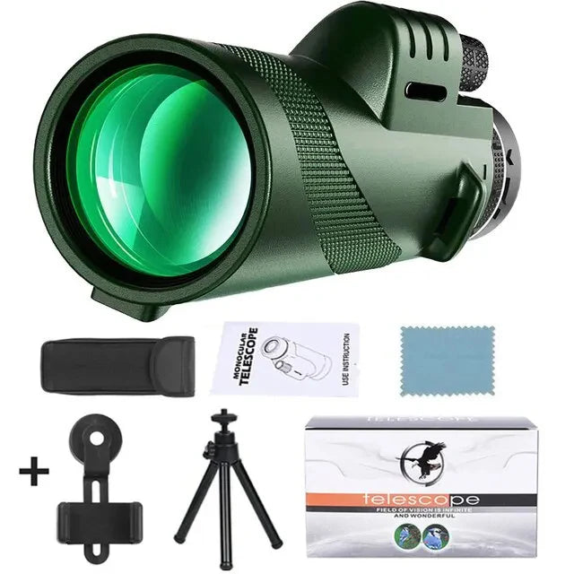 Telescopio Portátil con Visión Nocturna - Nebullux™